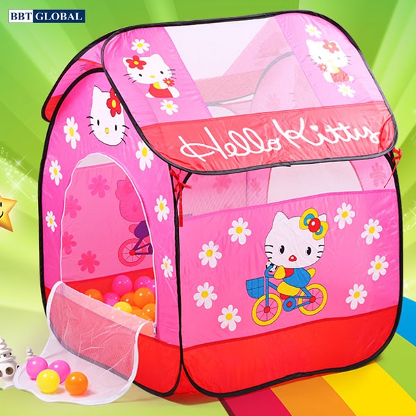 Nhà bóng cho bé Hello Kitty màu đỏ A999-212