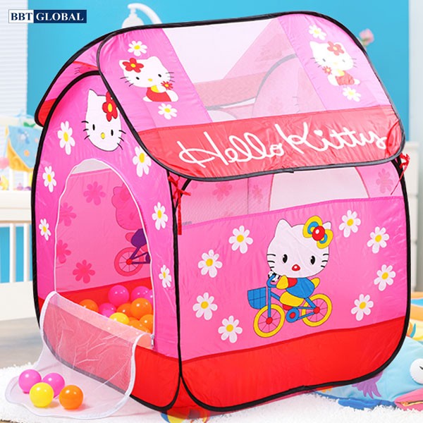 Nhà bóng cho bé Hello Kitty màu đỏ A999-212