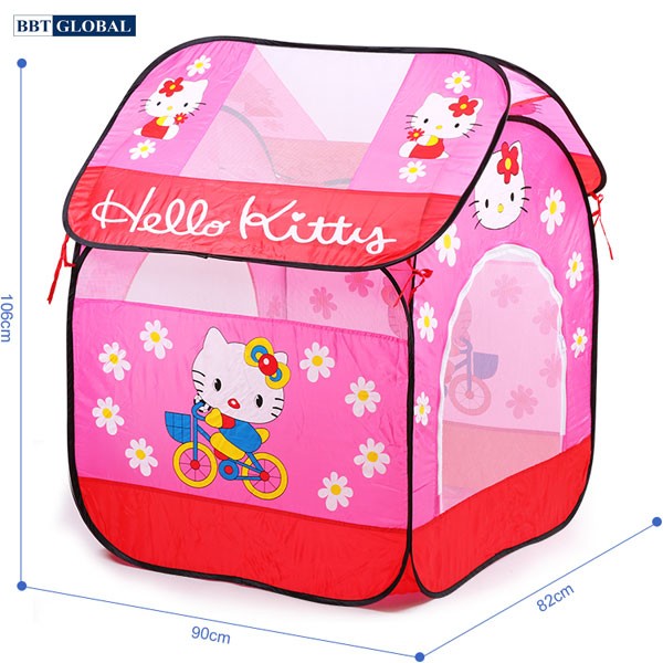 Nhà bóng cho bé Hello Kitty màu đỏ A999-212