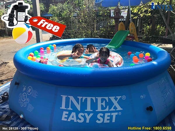 Bể bơi intex | Hồ bơi phao gia đình