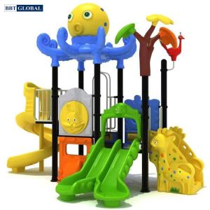 Cầu trượt liên hoàn cao cấp nhập khẩu BG-214