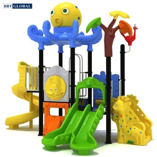 Cầu trượt liên hoàn cao cấp nhập khẩu BG-214