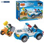 Bộ đồ chơi xếp hình cao cấp xe cảnh sát CGBX4116