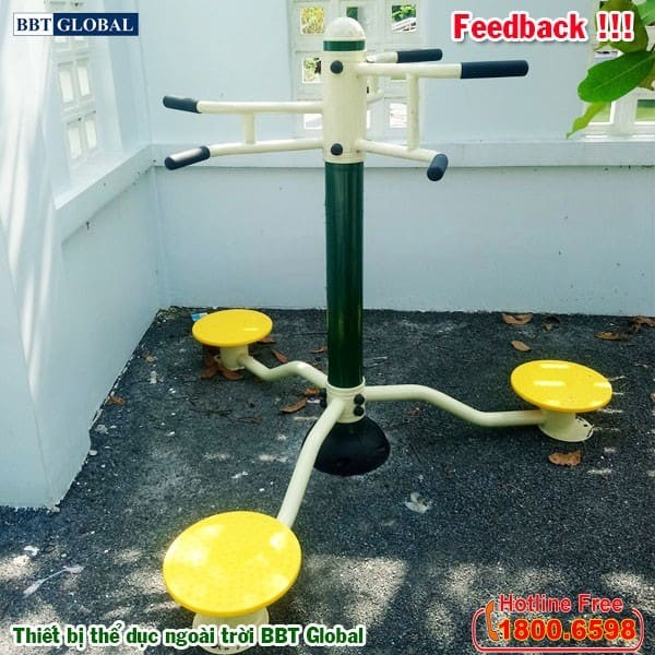 Dụng cụ tập xoay eo ngoài trời KXJS-07