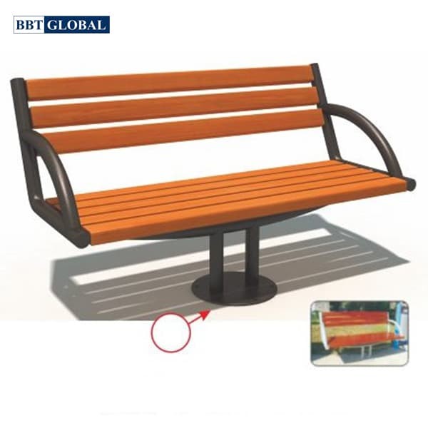 Ghế ngồi công viên nhập khẩu BH14902