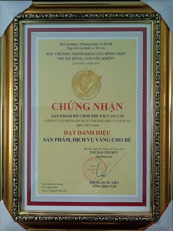 giải thưởng 