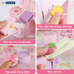 Đồ chơi bàn trang điểm gỗ cao cấp cho bé JYNC006