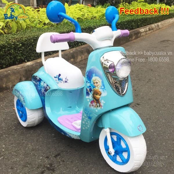 Xe máy điện trẻ em dáng vespa BBT-600