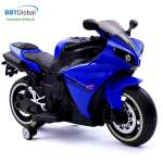 Xe máy điện trẻ em tay ga phân khối lớn màu xanh BBT-2000X