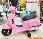 Xe máy điện trẻ em Vespa cỡ lớn nhất cho bé BBT-6116