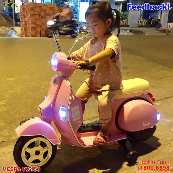 Xe máy điện trẻ em vespa PX150