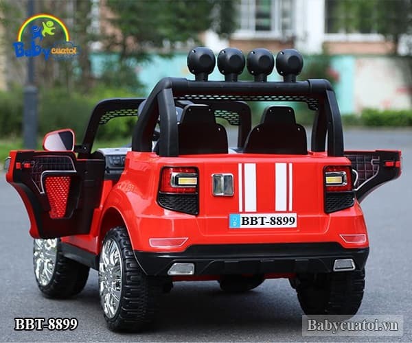 Ô tô điện trẻ em HUMMER 4 động cơ đỏ BBT-8899D