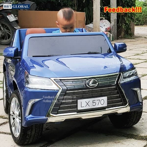 Xe Ô tô điện trẻ em Bản quyền Cao cấp Lexus LX570