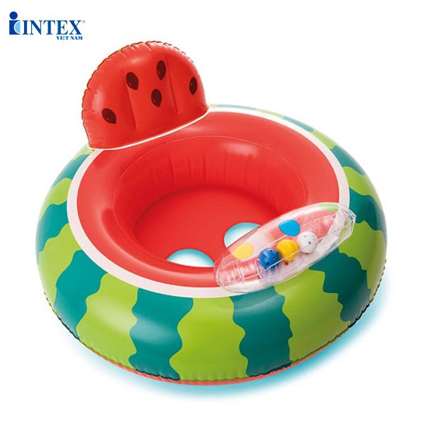 Phao bơi dưa hấu xỏ chân cho bé INTEX 56592