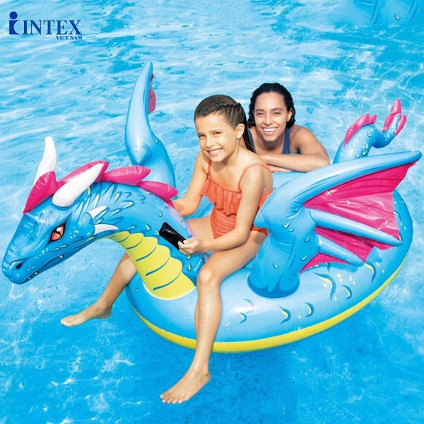 Phao bơi rồng bay DRAGON khổng lồ INTEX 57563