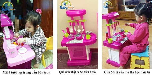 Bộ đồ chơi nấu bếp cho bé Kitchen Set 008-58