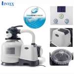 Bể bơi khung kim loại siêu cao cấp DELUXE 7m32 máy lọc điện phân INTEX 26368