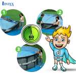 Bể bơi khung kim loại chịu lực tròn 5m49x1m22 mẫu mới INTEX 26744