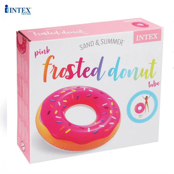 Phao bơi khổng lồ donut 99cm INTEX 56256