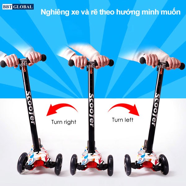 Xe trượt Scooter BBT Global cho bé KM001A