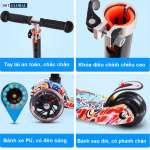 Xe trượt Scooter BBT Global cho bé KM001A