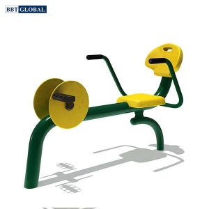 Thiết bị tập thể dục ngoài trời xe đạp tựa lưng KXJS-029