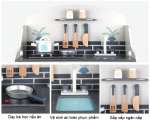Đồ chơi nấu ăn BBT Global gỗ cao cấp đa tính năng MSN18028