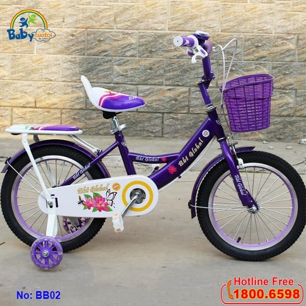 xe đạp cho bé gái BB02