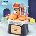 Đồ chơi bếp nấu ăn cho bé 26 chi tiết xanh 889-173
