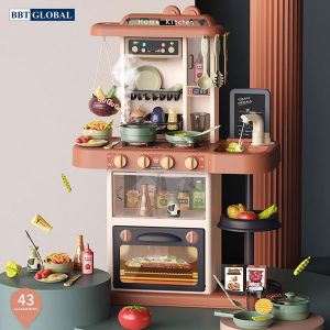 Đồ chơi nấu ăn cao cấp 72cm 43 chi tiết hồng 889-184