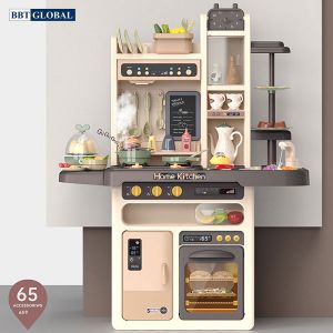 Đồ chơi nấu ăn cao cấp cỡ đại 93cm 65 chi tiết xanh hiện đại 889-211