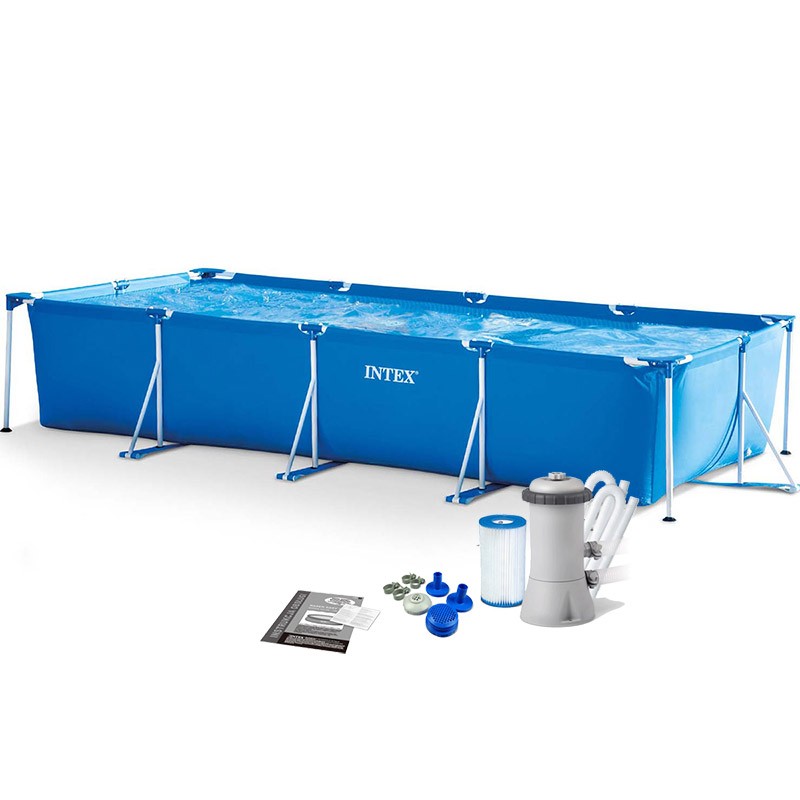 Bể bơi khung kim loại 4.5m*2.2m INTEX 28273
