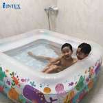 Bể bơi phao đại dương 1m59 hình vuông INTEX 57471