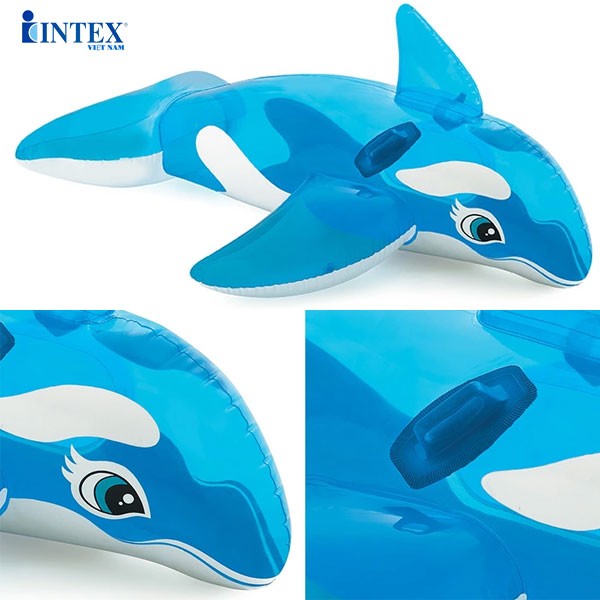 Phao bơi cá voi xanh INTEX 58523