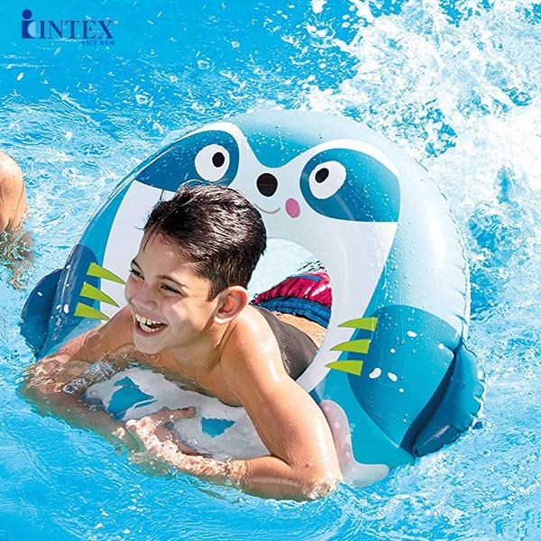 Phao bơi tròn hình thú đáng yêu cho bé INTEX 59266