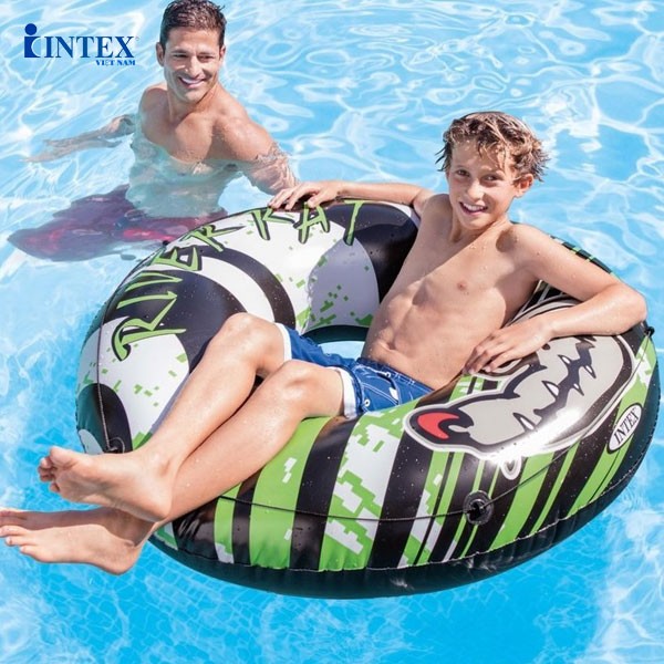 Phao bơi tròn 122cm loại dầy INTEX 68209
