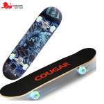 Ván trượt 9 lớp Cougar bánh sáng kèm túi đeo vai+bộ dụng cụ MH3108QS