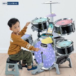 Bộ trống đồ chơi kèm đàn cho bé cỡ lớn nhiều chức năng Q531A