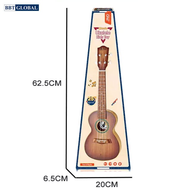 Đồ chơi trẻ em đàn Ukulele 65cm BBT Global 626-33