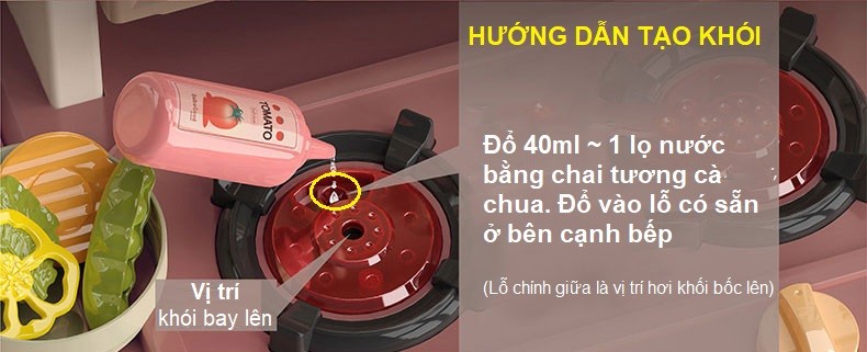 Bộ đồ chơi nấu ăn cỡ đại 65 chi tiết 889-212