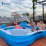 Bể bơi phao Salon 2m29 hình vuông INTEX 56475