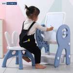 (QUÀ TẶNG KHÔNG BÁN) Đồ chơi xếp hình 6in1 kiêm bàn ghế và bảng vẽ BV6601