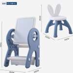 (QUÀ TẶNG KHÔNG BÁN) Đồ chơi xếp hình 6in1 kiêm bàn ghế và bảng vẽ BV6601