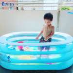Bể bơi phao 3 tầng INTEX hình Oval 57482 (163*107cm)