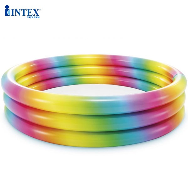 Hồ bơi phao hình tròn 3 tầng 1m68 cho bé INTEX - 58449