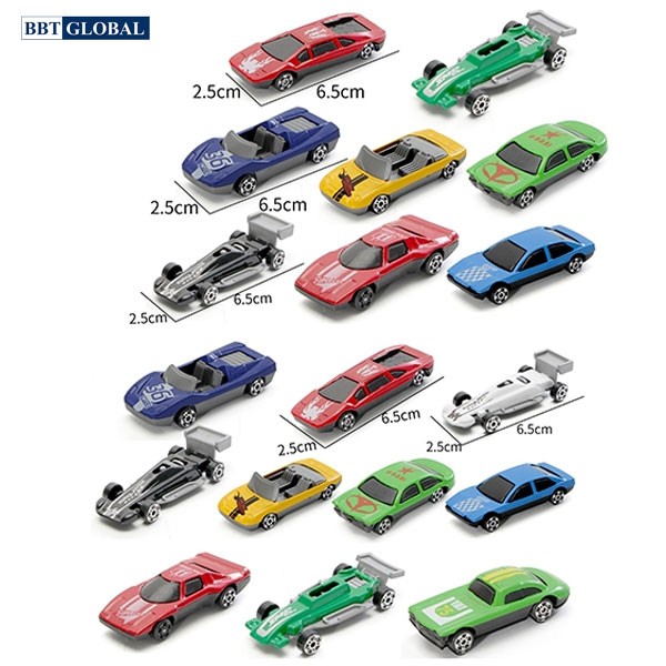 Bộ sưu tập mô hình kim loại 25 siêu xe cho bé LA-025