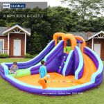 Bể bơi phao cầu trượt liên hoàn cỡ lớn SL102