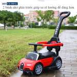 Ô tô chòi chân cho bé kết hợp xe lắc và xe đẩy có nhạc SW009