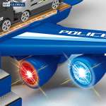 Đồ chơi mô hình máy bay cảnh sát có đèn và nhạc 660-A242