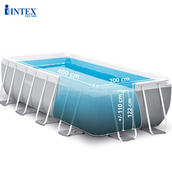 Bể bơi gia đình 4mx2m PREMIUM cao cấp chịu lực INTEX 26790